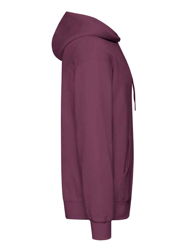 Fruit of the Loom - Sweat à capuche CLASSIC Bordeaux - Kiabi