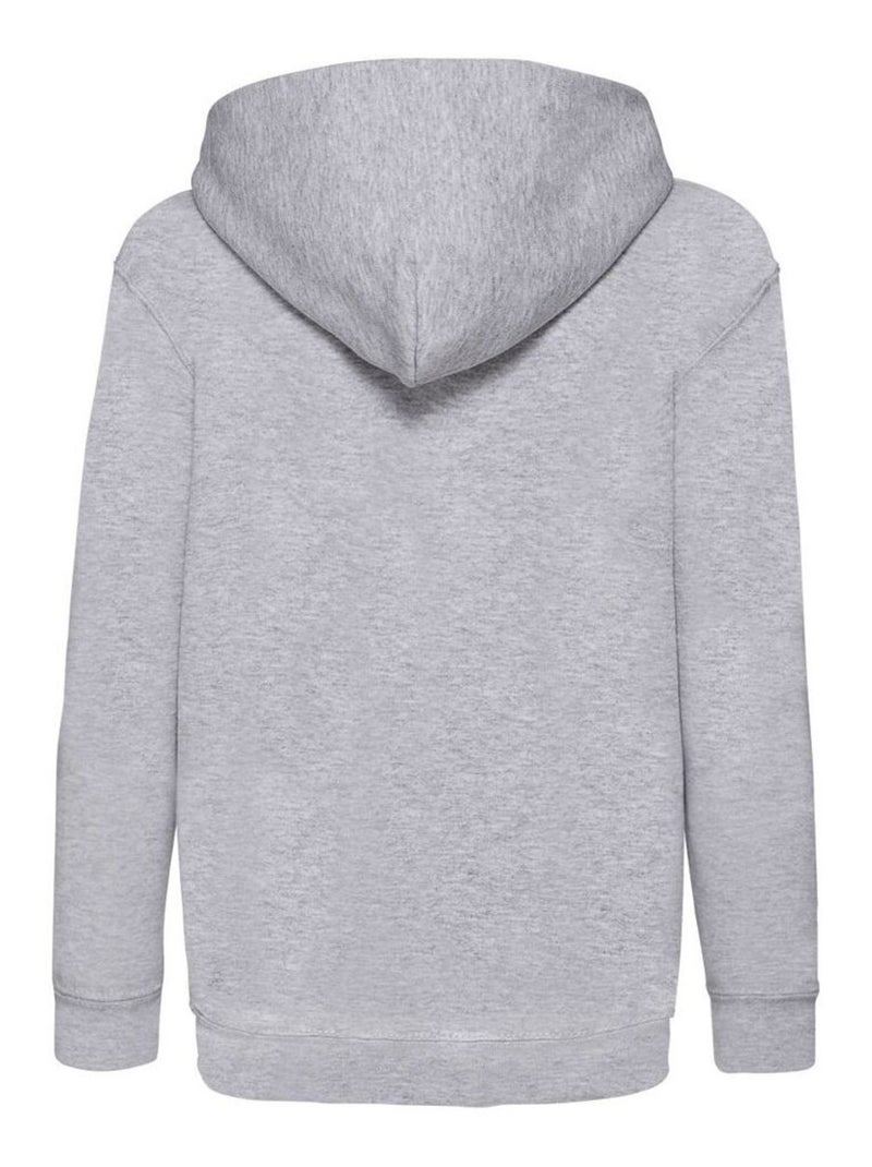 Fruit of the Loom - Sweat à capuche CLASSIC Gris chiné - Kiabi