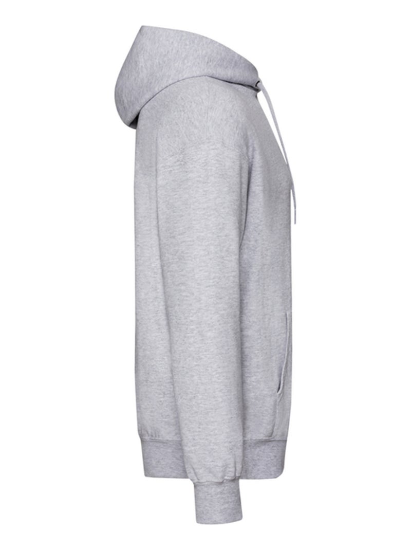 Fruit of the Loom - Sweat à capuche CLASSIC Gris chiné - Kiabi