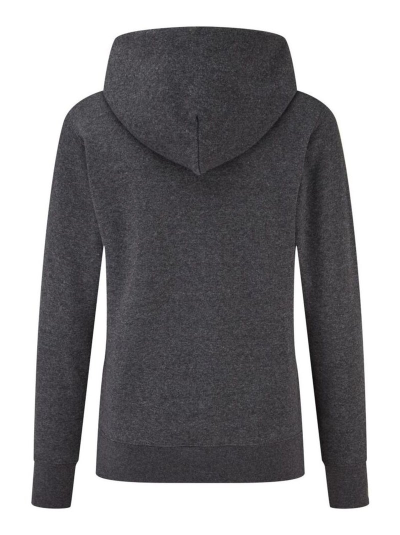 Fruit of the Loom - Sweat à capuche CLASSIC Gris foncé - Kiabi