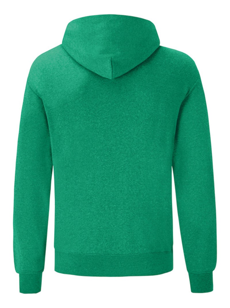 Fruit of the Loom - Sweat à capuche CLASSIC Gris Vert - Kiabi