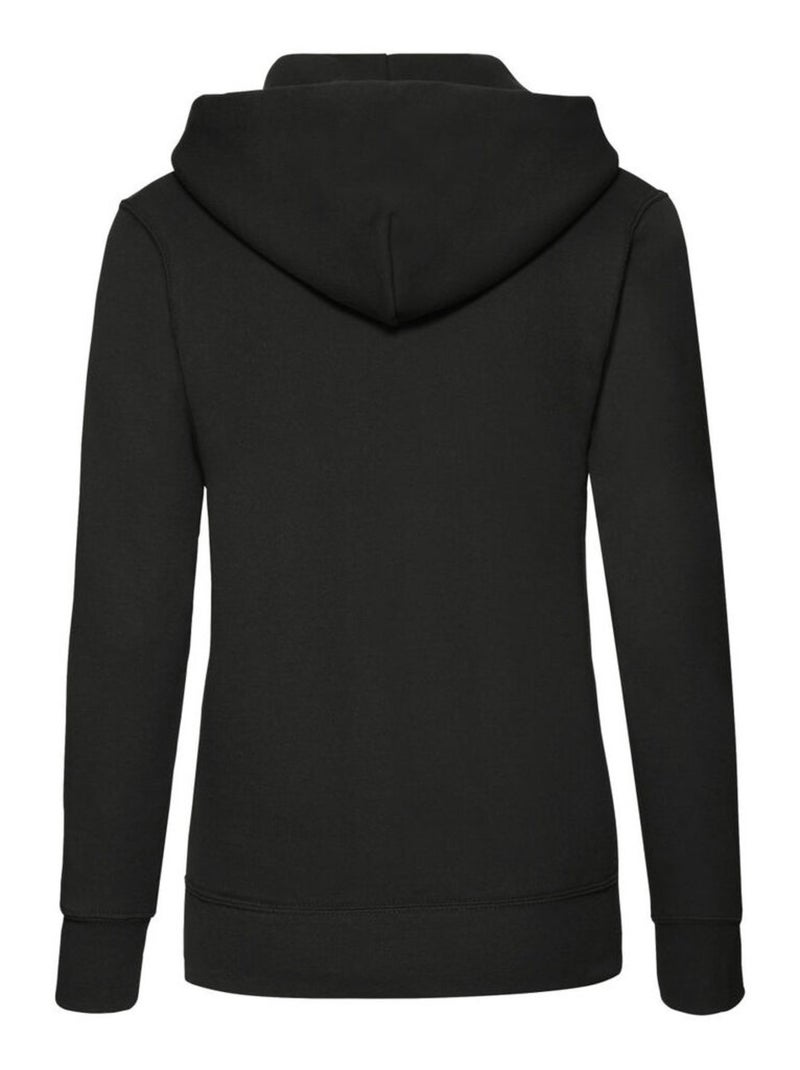 Fruit of the Loom - Sweat à capuche CLASSIC Noir - Kiabi