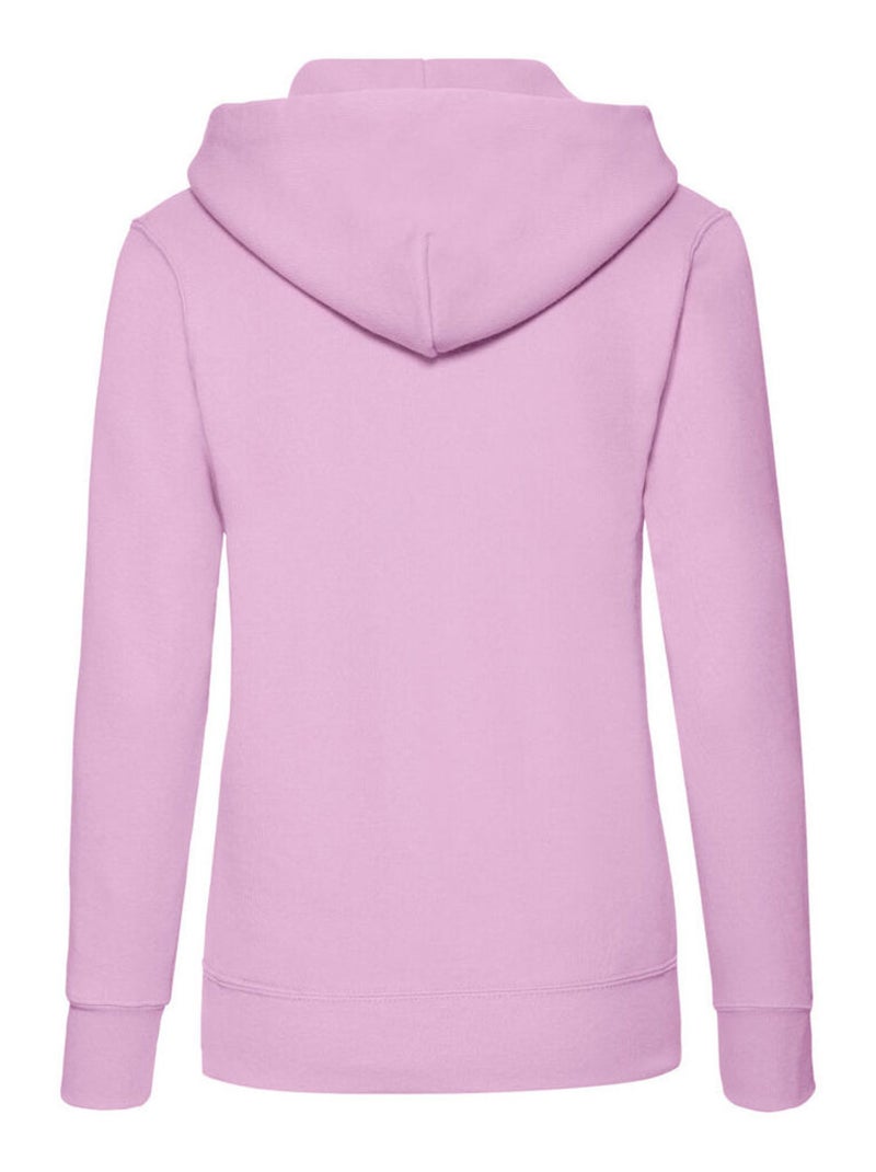Fruit of the Loom - Sweat à capuche CLASSIC Rose clair - Kiabi