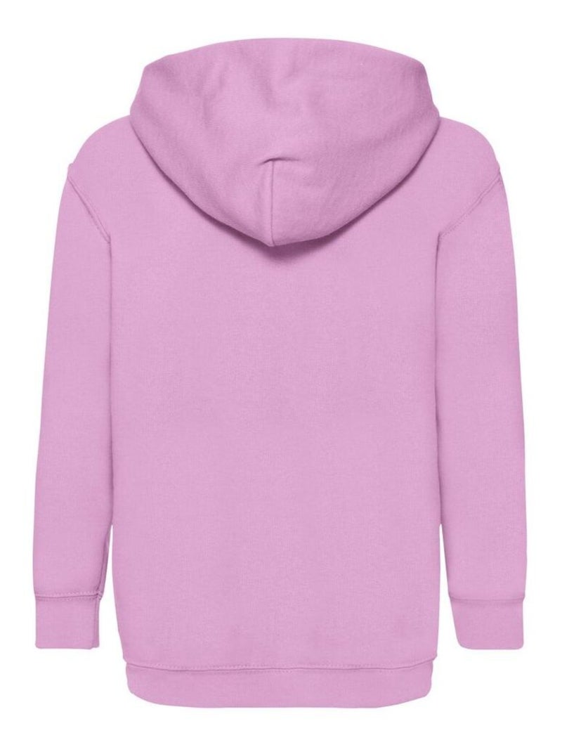 Fruit of the Loom - Sweat à capuche CLASSIC Rose clair - Kiabi