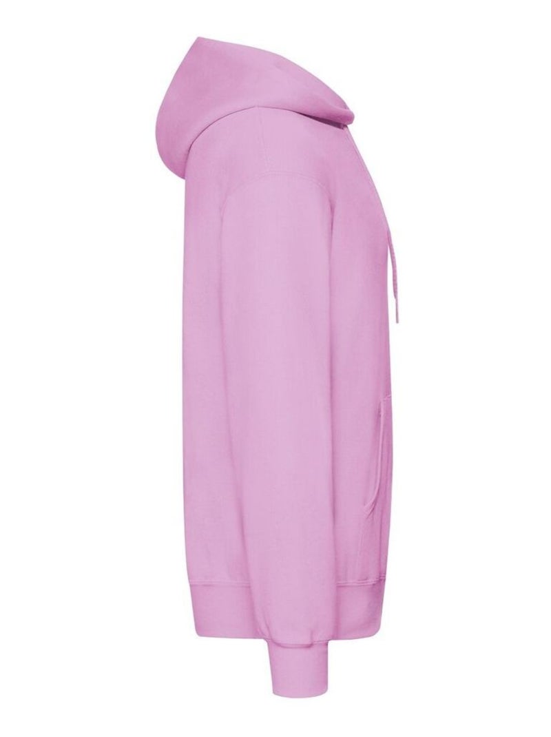 Fruit of the Loom - Sweat à capuche CLASSIC Rose clair - Kiabi