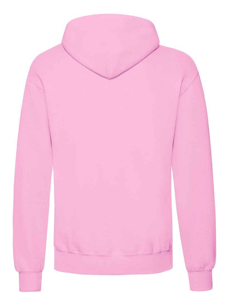Fruit of the Loom - Sweat à capuche CLASSIC Rose clair - Kiabi