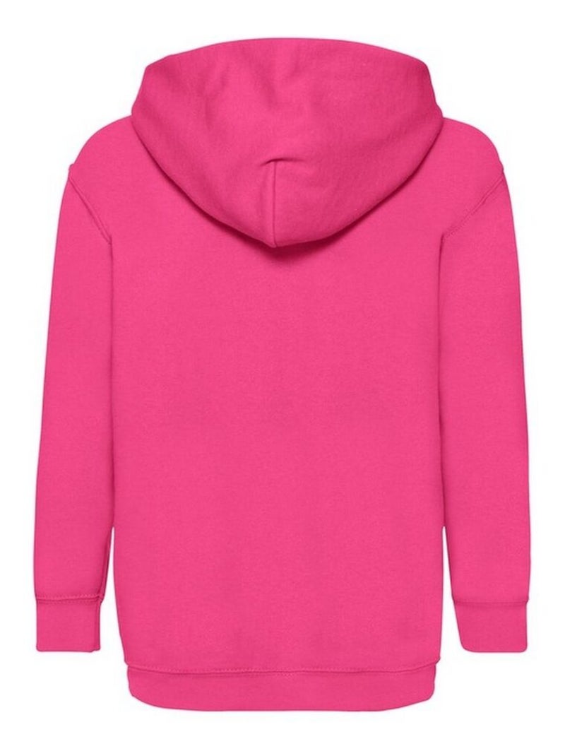 Fruit of the Loom - Sweat à capuche CLASSIC Rose fushia - Kiabi