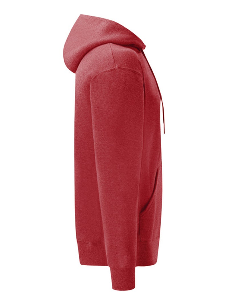 Fruit of the Loom - Sweat à capuche CLASSIC Rouge carmin - Kiabi