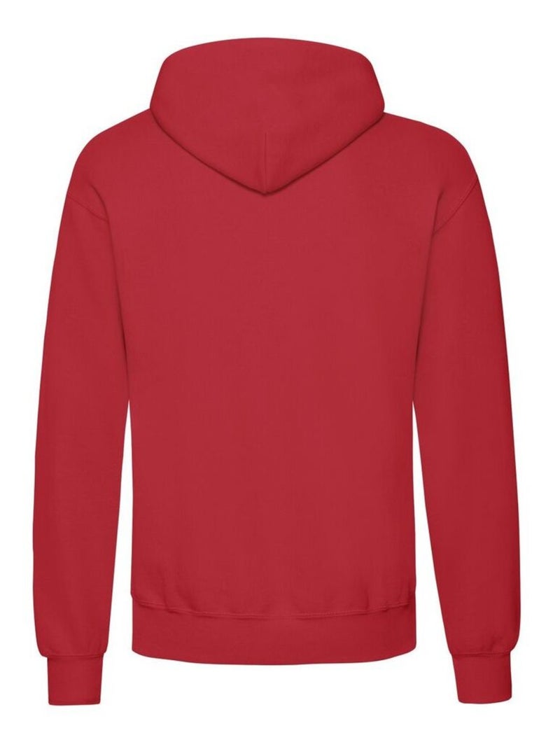 Fruit of the Loom - Sweat à capuche CLASSIC Rouge - Kiabi