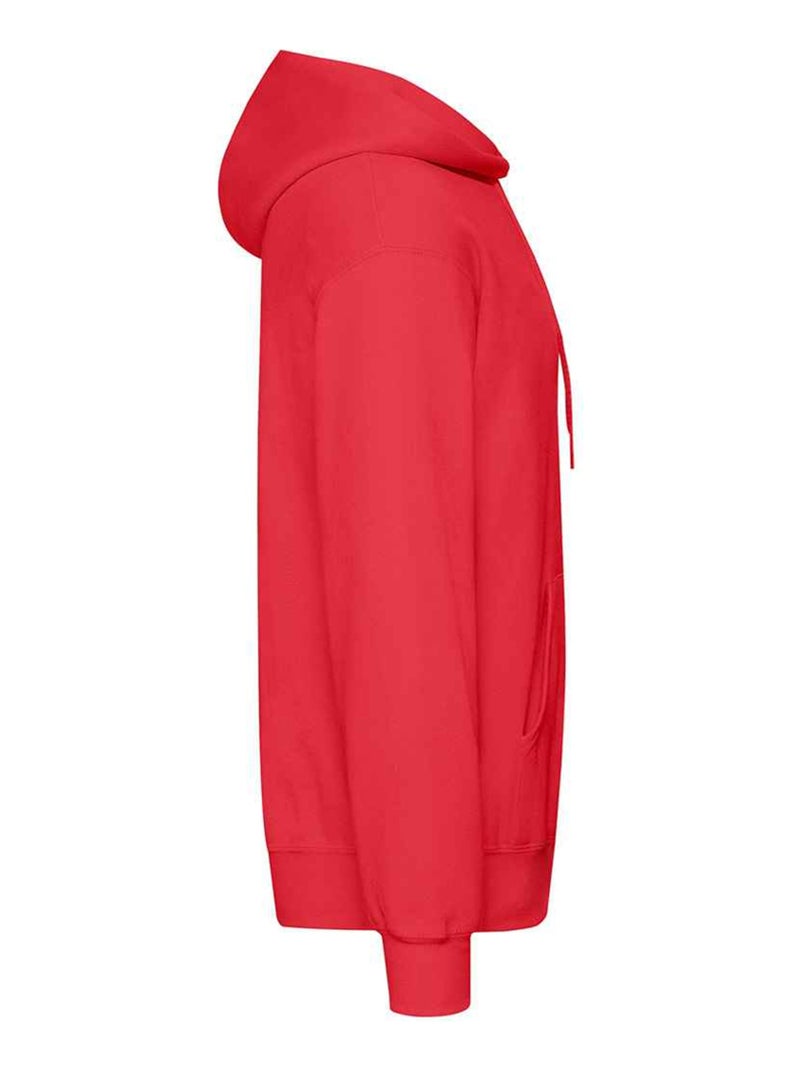 Fruit of the Loom - Sweat à capuche CLASSIC Rouge - Kiabi