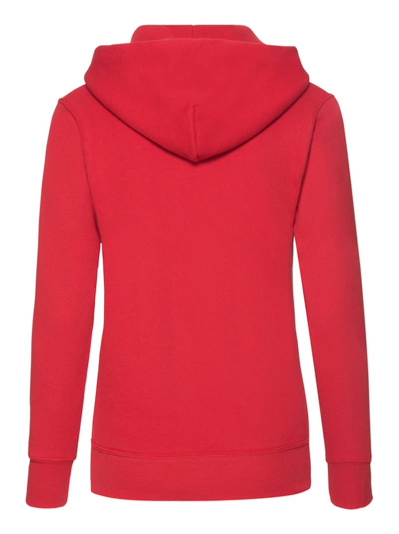 Fruit of the Loom - Sweat à capuche CLASSIC Rouge - Kiabi