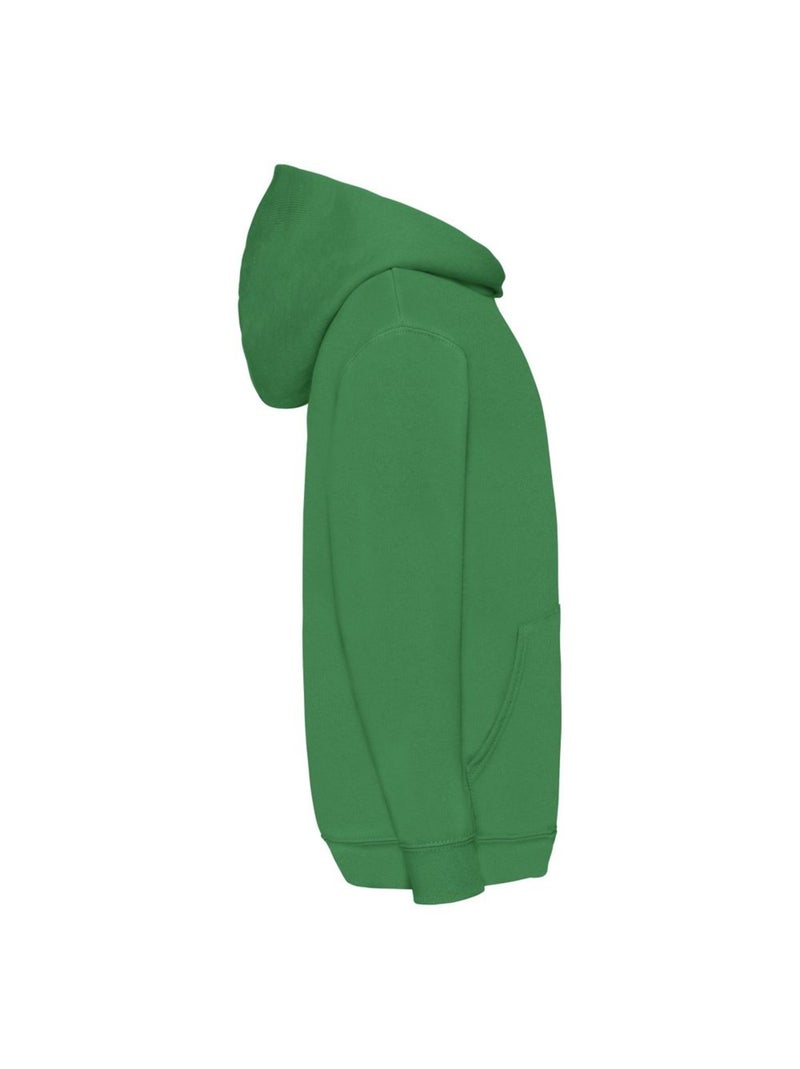 Fruit of the Loom - Sweat à capuche CLASSIC Vert émeraude - Kiabi