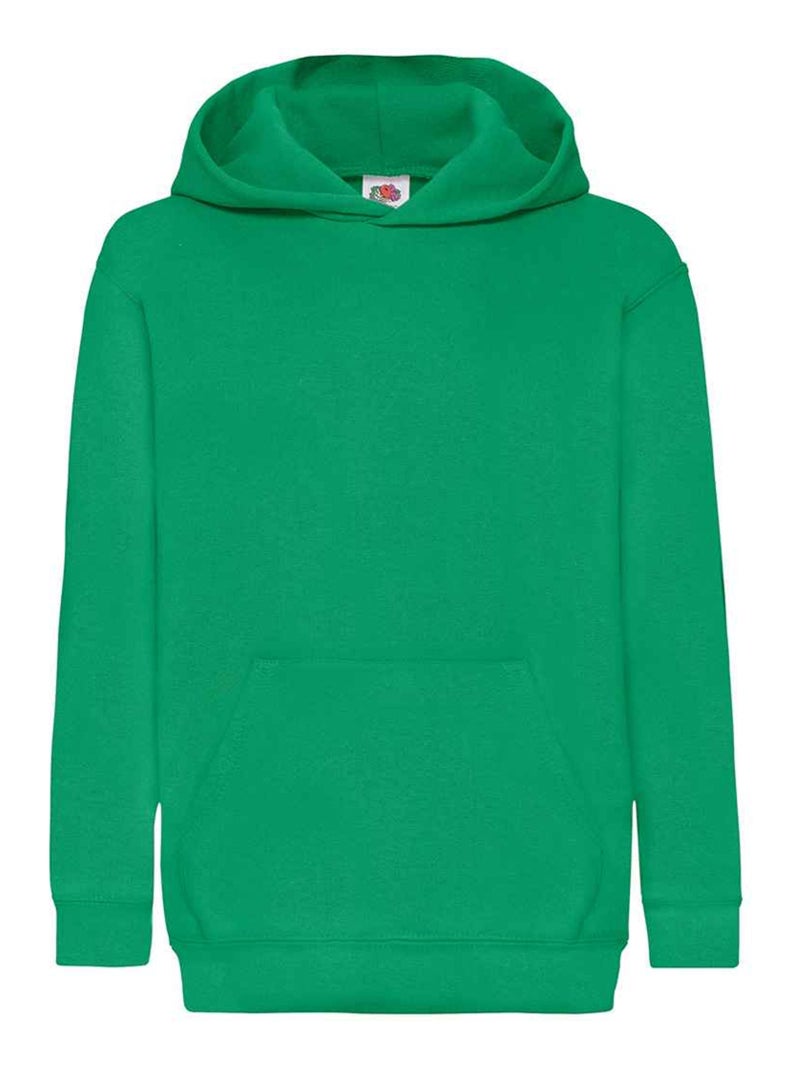 Fruit of the Loom - Sweat à capuche CLASSIC Vert jade - Kiabi