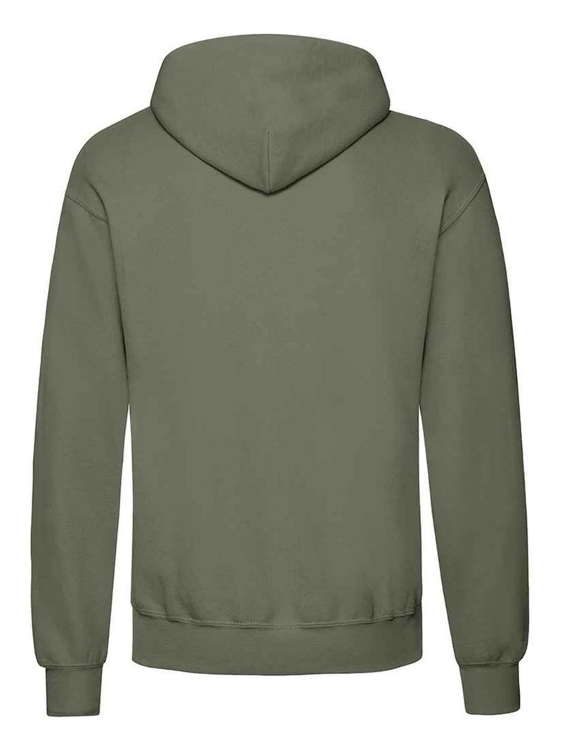 Fruit of the Loom - Sweat à capuche CLASSIC Vert olive - Kiabi