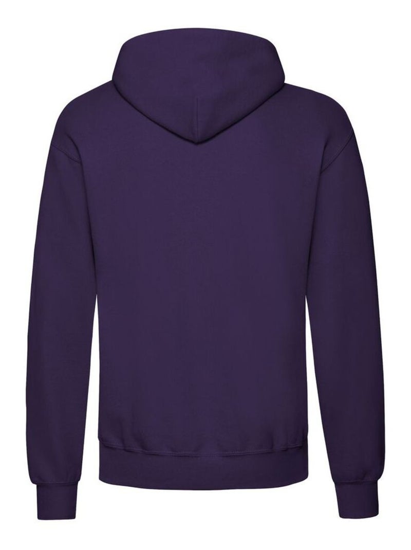 Fruit of the Loom - Sweat à capuche CLASSIC Violet - Kiabi