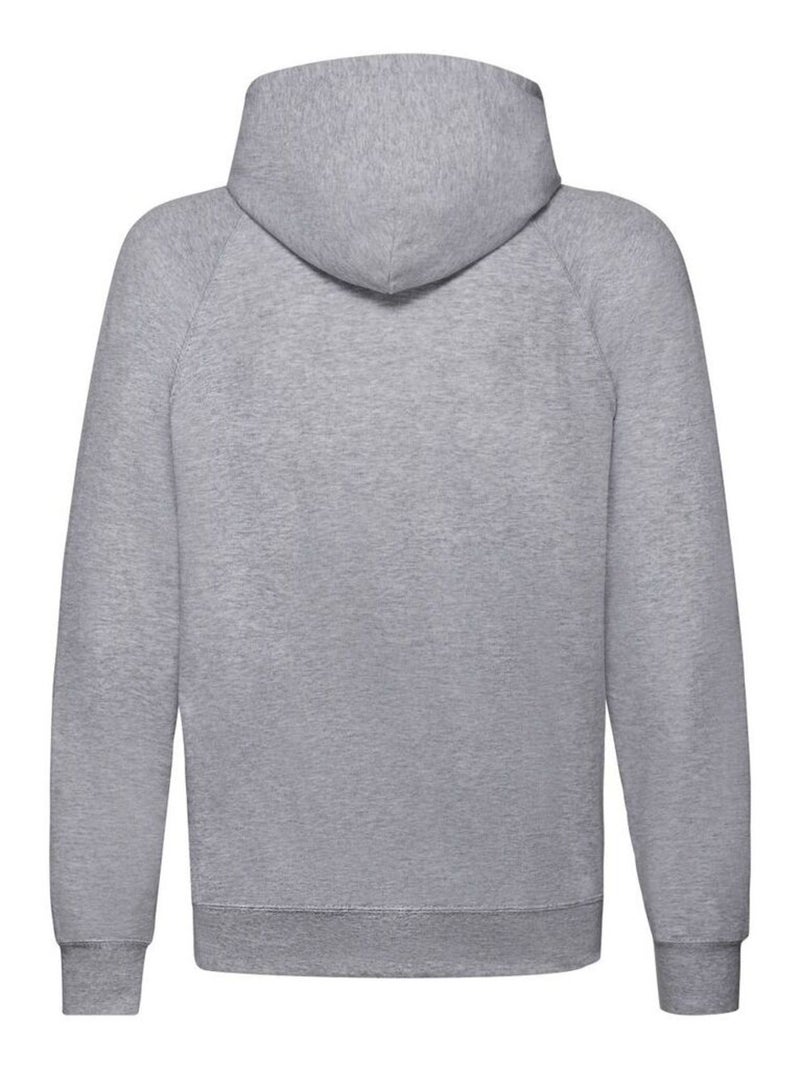 Fruit of the Loom - Sweat à capuche Gris chiné - Kiabi