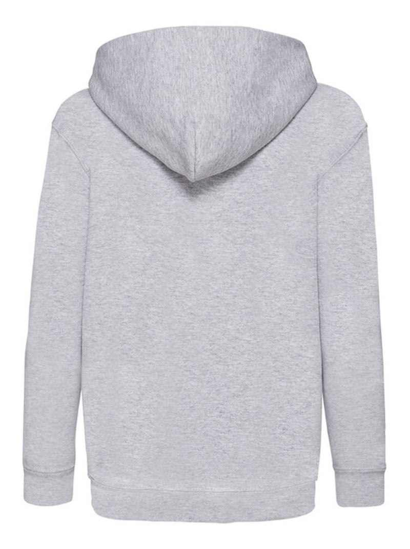 Fruit of the Loom - Sweat à capuche Gris chiné - Kiabi