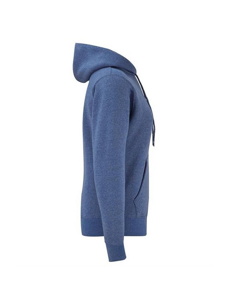 Fruit Of The Loom - Sweat à capuche Gris froid/Bleu - Kiabi