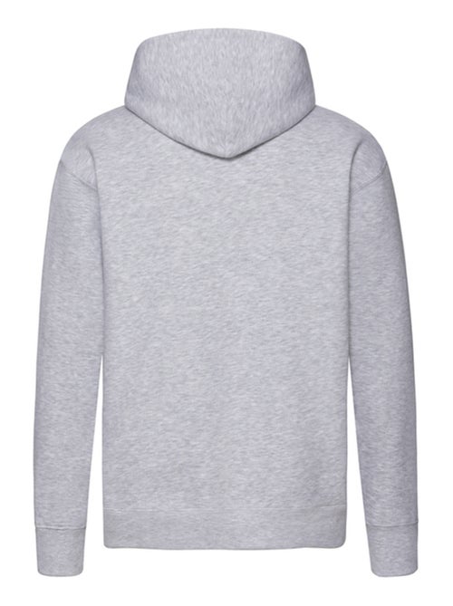 Fruit of the Loom - Sweat à capuche motif/style chiné PREMIUM - Kiabi