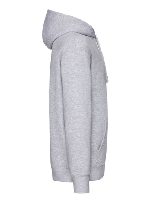 Fruit of the Loom - Sweat à capuche motif/style chiné PREMIUM - Kiabi