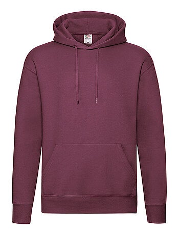 Fruit of the Loom - Sweat à capuche motif/style uni PREMIUM