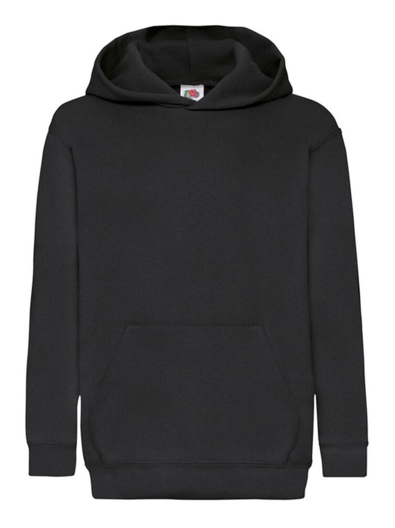 Fruit of the Loom - Sweat à capuche Noir - Kiabi