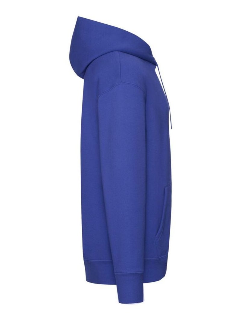 Fruit of the Loom - Sweat à capuche PREMIUM Bleu roi - Kiabi