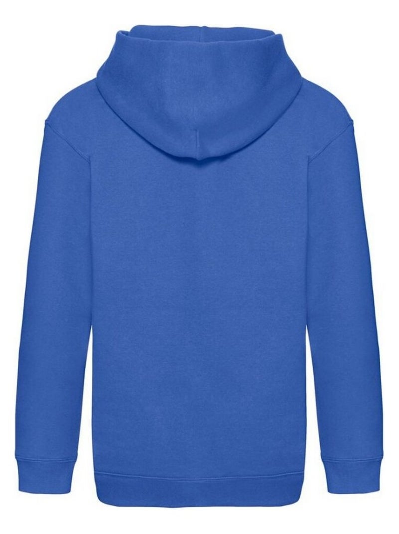 Fruit of the Loom - Sweat à capuche PREMIUM Bleu roi - Kiabi