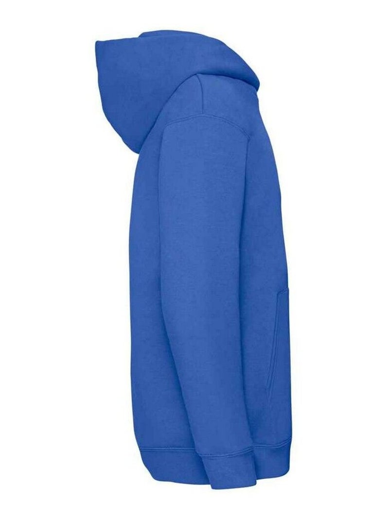 Fruit of the Loom - Sweat à capuche PREMIUM Bleu roi - Kiabi