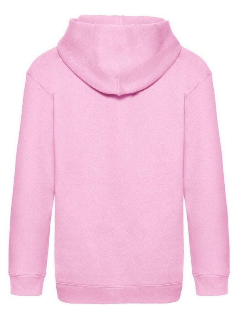 Fruit of the Loom - Sweat à capuche PREMIUM Rose clair - Kiabi