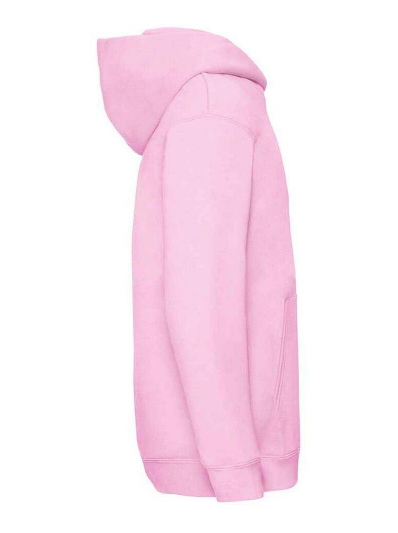 Fruit of the Loom - Sweat à capuche PREMIUM Rose clair - Kiabi