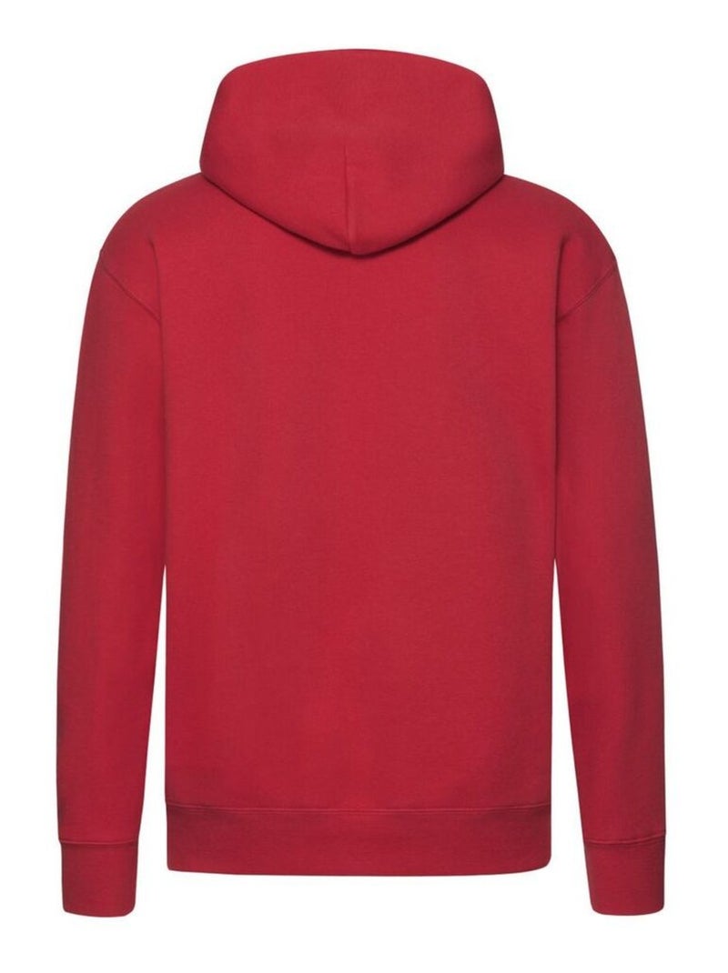Fruit of the Loom - Sweat à capuche PREMIUM Rouge - Kiabi