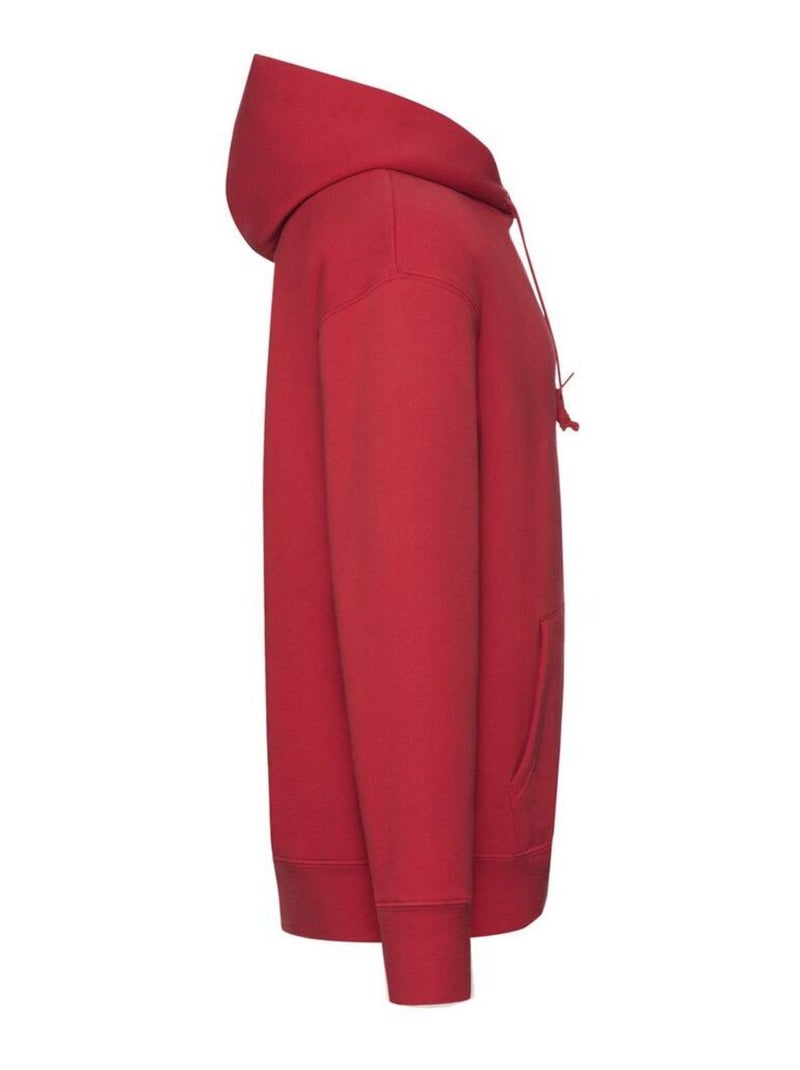 Fruit of the Loom - Sweat à capuche PREMIUM Rouge - Kiabi