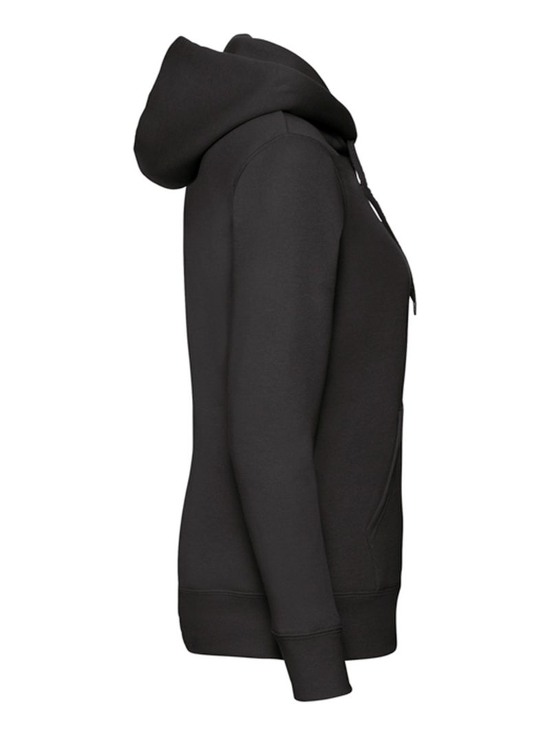 Fruit of the Loom - Sweat à capuche PREMIUM SWEAT Noir - Kiabi