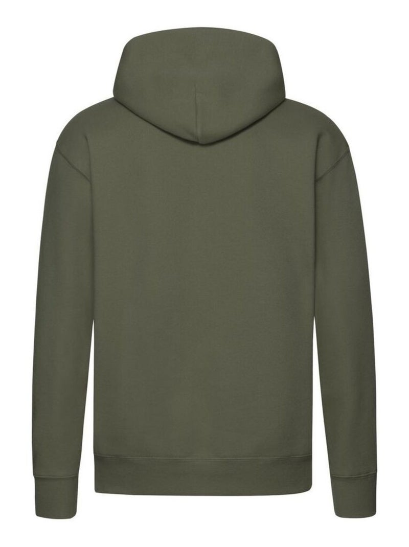 Fruit of the Loom - Sweat à capuche PREMIUM Vert olive - Kiabi