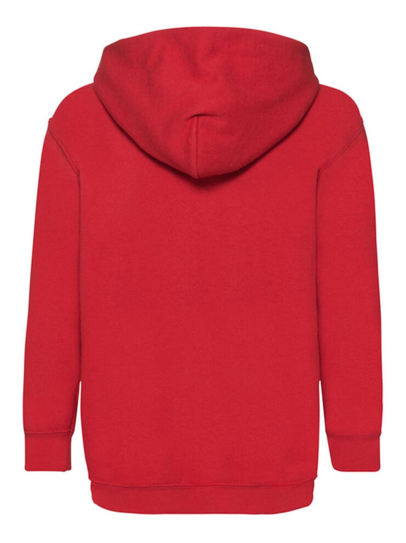 Fruit of the Loom - Sweat à capuche Rouge - Kiabi