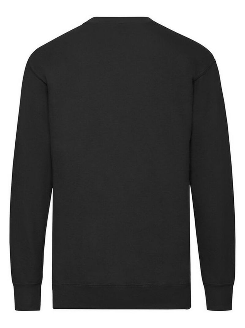 Fruit of the Loom - Sweat à manches cousues Noir - Kiabi