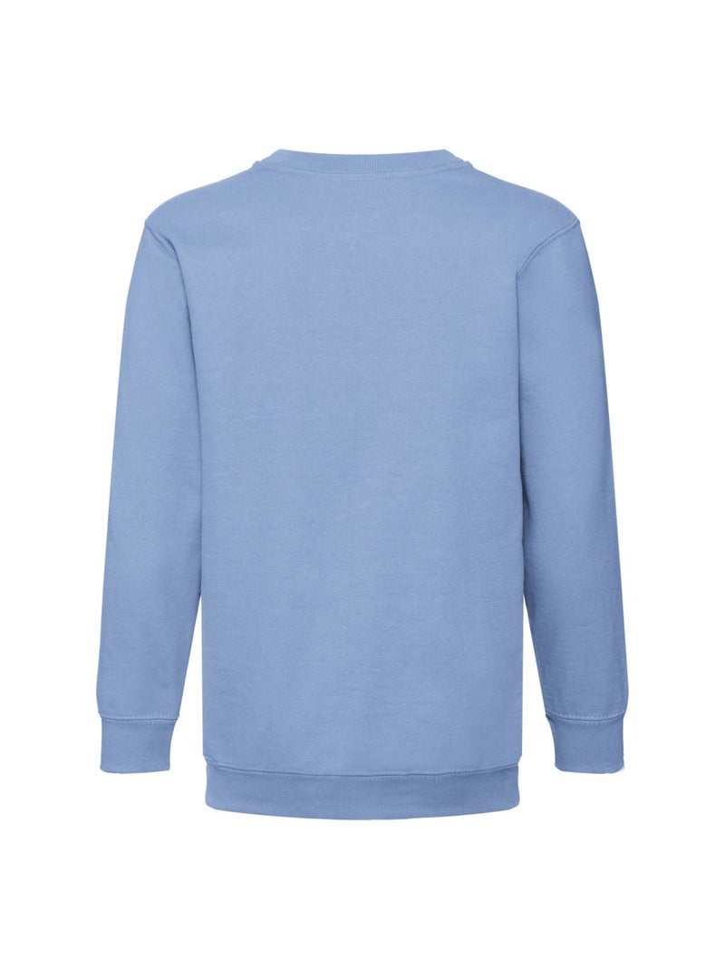 Fruit of the Loom - Sweat CLASSIC Bleu ciel - Kiabi