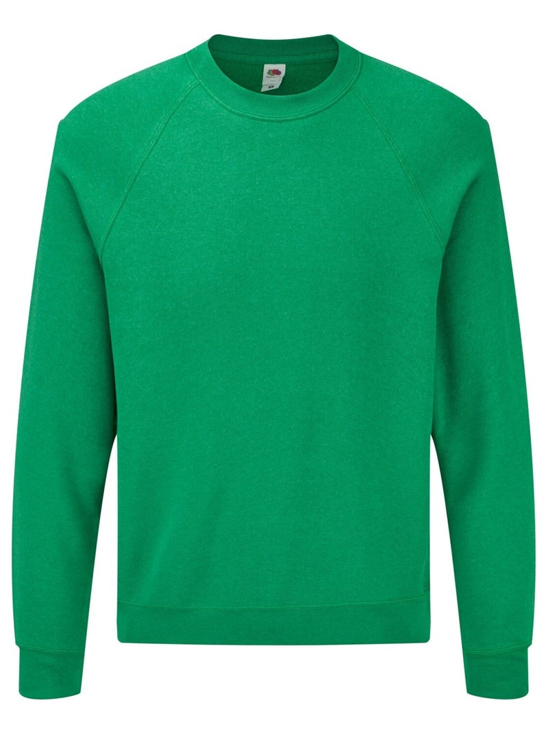 Fruit of the Loom - Sweat CLASSIC Gris Vert - Kiabi