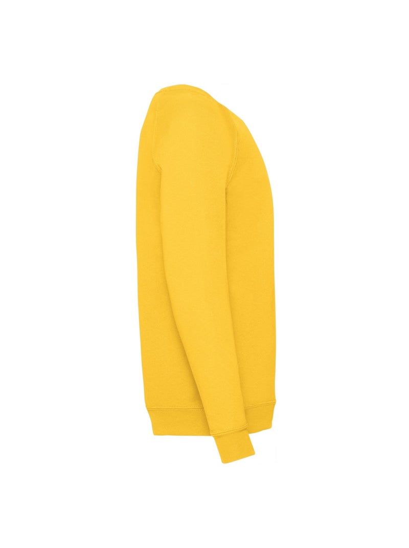 Fruit of the Loom - Sweat CLASSIC Jaune - Kiabi