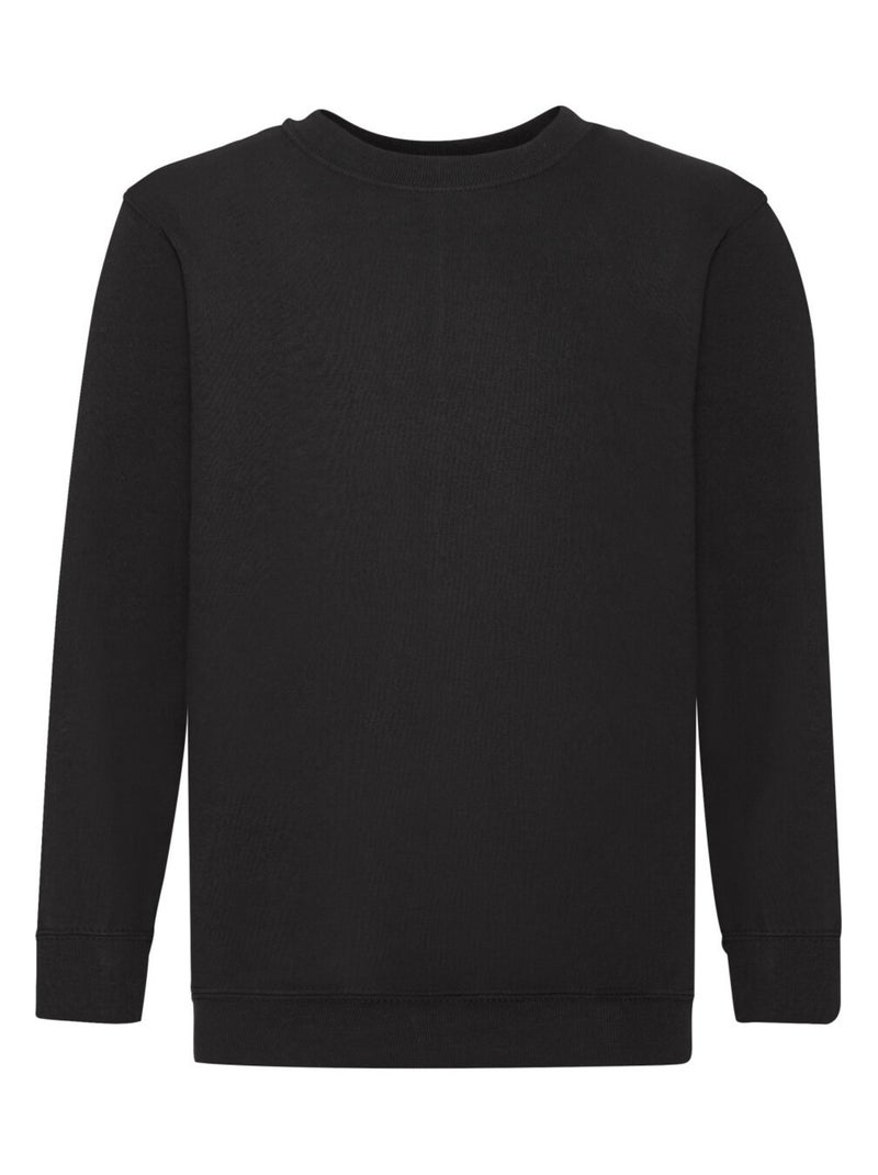 Fruit of the Loom - Sweat CLASSIC Noir - Kiabi