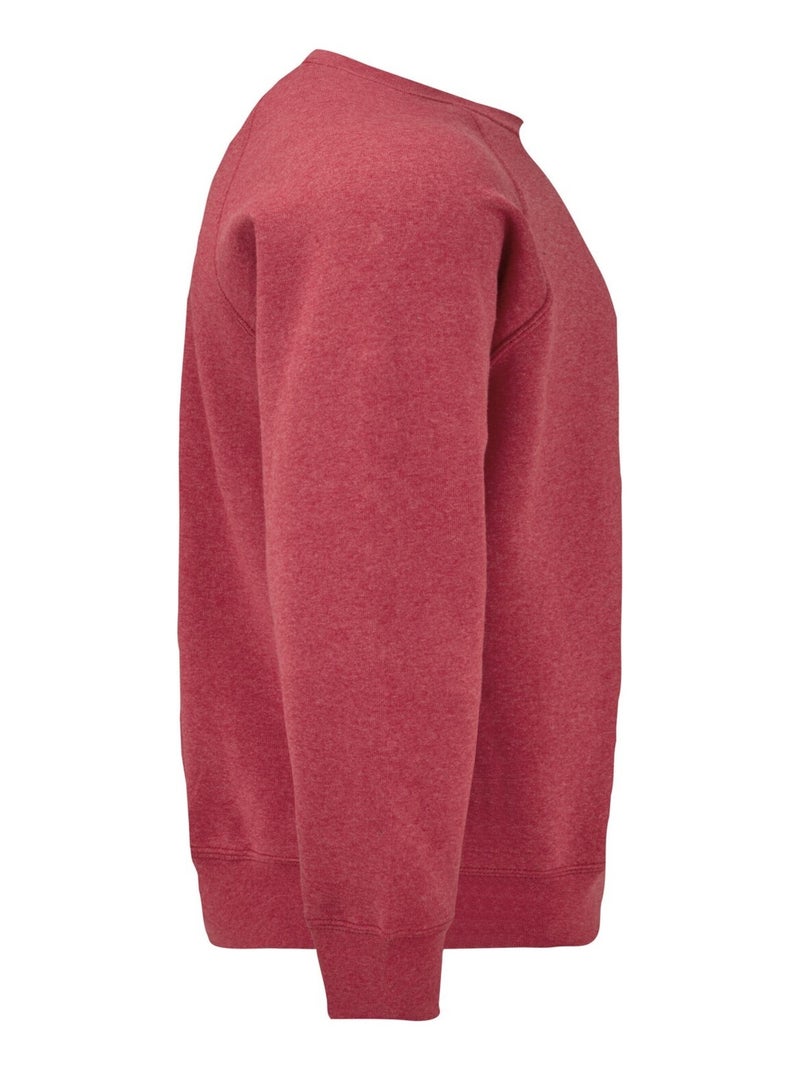 Fruit of the Loom - Sweat CLASSIC Rouge carmin - Kiabi