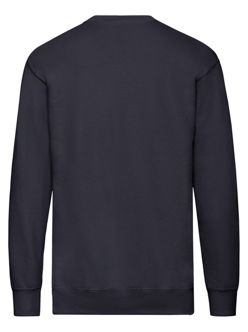 Fruit of the Loom - Sweat manches cousues Bleu nuit - Kiabi