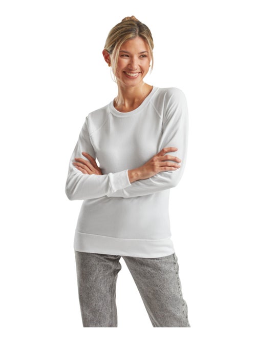 Fruit of the Loom - Sweat manches raglan - Kiabi