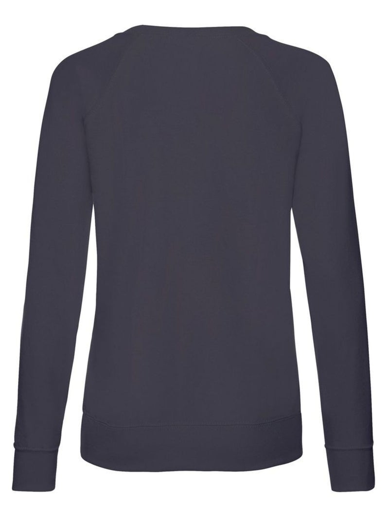 Fruit of the Loom - Sweat manches raglan Bleu nuit - Kiabi