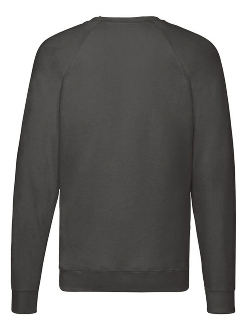 Fruit of the Loom - Sweat manches raglan Gris foncé - Kiabi