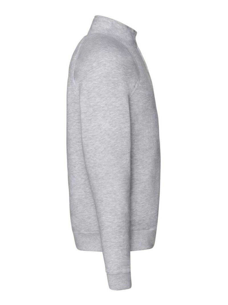 Fruit of the Loom - Sweat PREMIUM Gris chiné - Kiabi