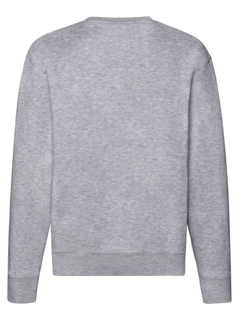 Fruit of the Loom - Sweat PREMIUM Gris chiné - Kiabi