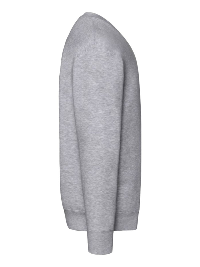 Fruit of the Loom - Sweat PREMIUM Gris - Kiabi