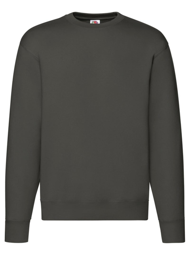 Fruit of the Loom - Sweat PREMIUM Gris moyen - Kiabi